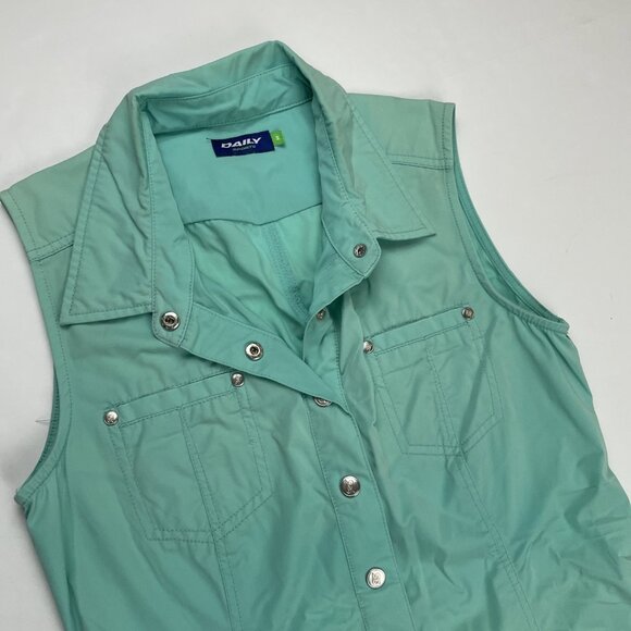 Daily Sports Golf Dress Women’s M Casual Active Sleeveless Nylon Stretch Mint - Picture 1 of 11